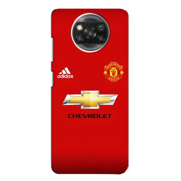 Чехол с рисунком «Man United» для Xiaomi POCO X3 Чехол с рисунком «Man United» для Xiaomi POCO X3
