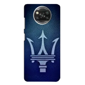 Чохли з тематикою "Круті машини" на Xiaomi POCO X3 (Лого Maserati)