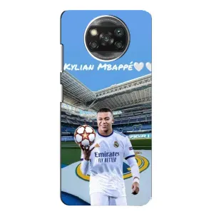 Чохол (TPU) з Футболістом на Xiaomi POCO X3 (Mbappe Real)