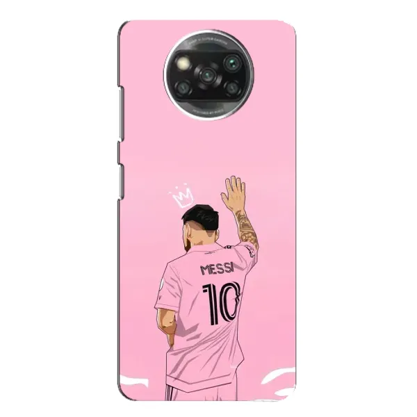 Чехол с рисунком «Месси Маями» для Xiaomi POCO X3 Чехол с рисунком «Месси Маями» для Xiaomi POCO X3