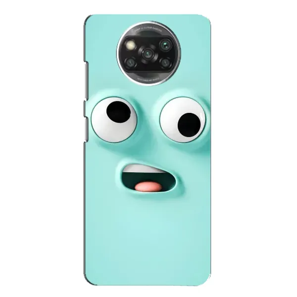Чехол с рисунком «Забавное мятное лицо» для Xiaomi POCO X3 Чехол с рисунком «Забавное мятное лицо» для Xiaomi POCO X3