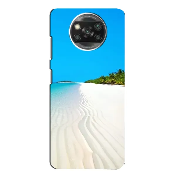 Чехол с рисунком «Море песок» для Xiaomi POCO X3 Чехол с рисунком «Море песок» для Xiaomi POCO X3