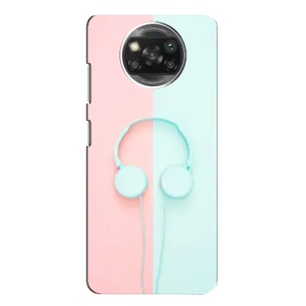 Чехол с рисунком «Наушники» для Xiaomi POCO X3 Чехол с рисунком «Наушники» для Xiaomi POCO X3