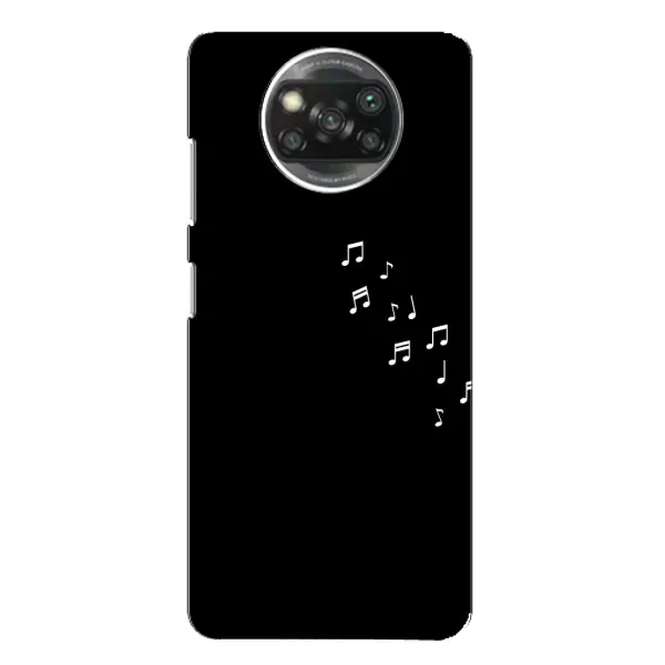 Чехол с рисунком «Ноты» для Xiaomi POCO X3 Чехол с рисунком «Ноты» для Xiaomi POCO X3