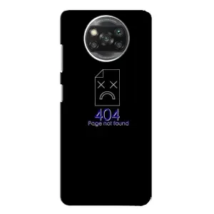 Чохол для програміста на Поко X3 (Помилка 404)