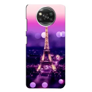 Чехол с Эйфелевой башней на Xiaomi POCO X3 (Париж башня)