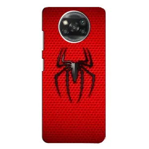 Чехол Супергерой Человека Паука на Xiaomi POCO X3 (Паук марвел)