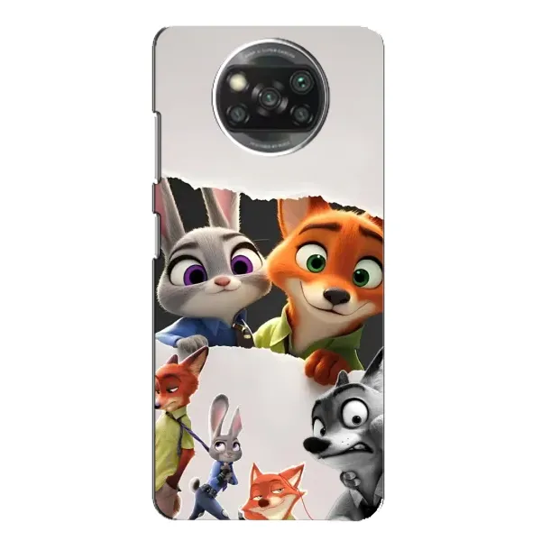 Чехол с рисунком «Персонажи Зоо» для Xiaomi POCO X3 Чехол с рисунком «Персонажи Зоо» для Xiaomi POCO X3