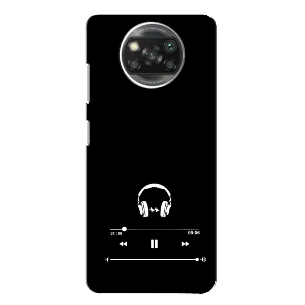 Чехол с рисунком «Плеер» для Xiaomi POCO X3 Чехол с рисунком «Плеер» для Xiaomi POCO X3