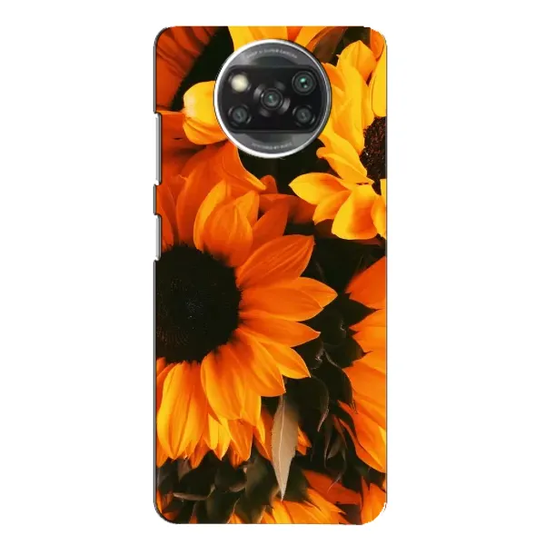Чехол с рисунком «подсолнухи» для Xiaomi POCO X3 Чехол с рисунком «подсолнухи» для Xiaomi POCO X3