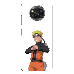 Чохли з принтом НАРУТО на Xiaomi POCO X3 (Веселий Наруто)
