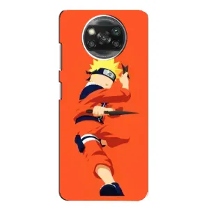 Чохли з принтом НАРУТО на Xiaomi POCO X3 (Силует Наруто)