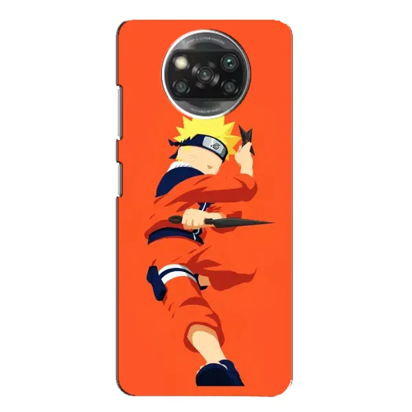 Чехол с рисунком «Силуэт Наруто» для Xiaomi POCO X3 Чехол с рисунком «Силуэт Наруто» для Xiaomi POCO X3