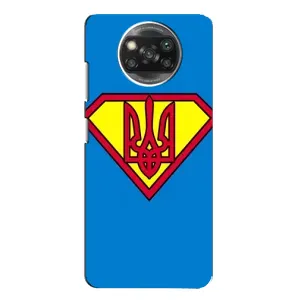 Чехол с картинкой (Патриотический ГЕРБ) на Xiaomi POCO X3 (Super - Герб)