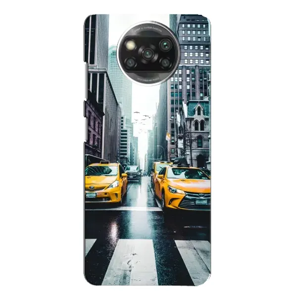 Чехол с рисунком «Такси» для Xiaomi POCO X3 Чехол с рисунком «Такси» для Xiaomi POCO X3