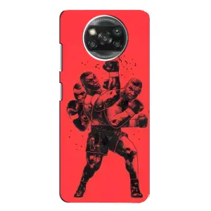 Чехлы с принтом Спортивная тематика для Xiaomi POCO X3 (Тайсон Бокс)