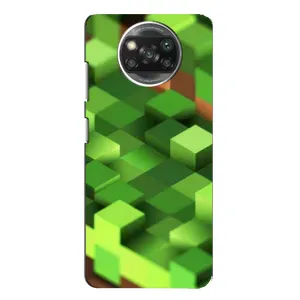 Чохли для Xiaomi POCO X3 (Персонажі МайнКрафт) (Текстура)