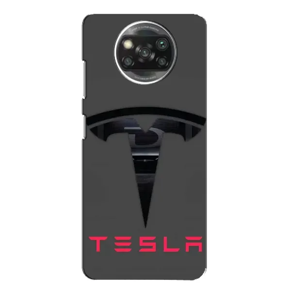 Чехол с рисунком «Logo TESLA» для Xiaomi POCO X3 Чехол с рисунком «Logo TESLA» для Xiaomi POCO X3