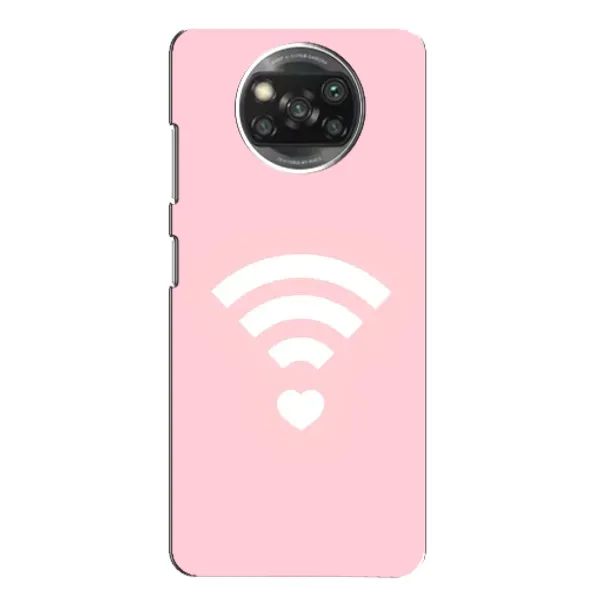 Чехол с рисунком «WiFi Love» для Xiaomi POCO X3 Чехол с рисунком «WiFi Love» для Xiaomi POCO X3