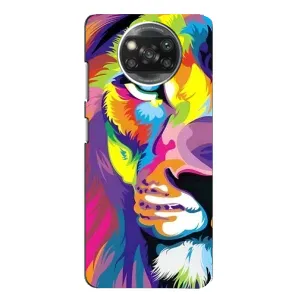 Чохол з картинкою на Xiaomi POCO X3 (Яскравий Лев)