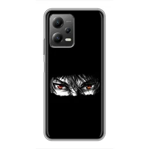 Силіконові чохлі з очіма Anime для Поко X5 (5G) (Аніме очі)