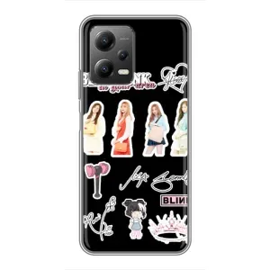 Чехлы с картинкой для Xiaomi POCO X5 (5G) (Арт блэкпинг)