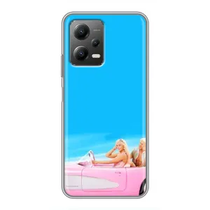 Силиконовый Чехол Барби Фильм на Xiaomi POCO X5 (5G) (Барби и Кен)