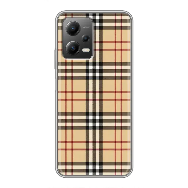 Чехол с рисунком «Burberry стиль» для Xiaomi POCO X5 (5G) Чехол с рисунком «Burberry стиль» для Xiaomi POCO X5 (5G)