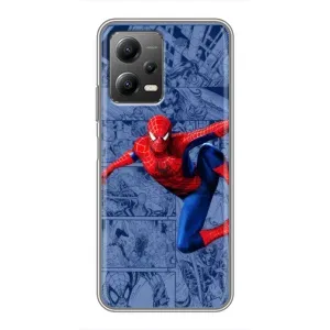 Силиконовый Чехол для Xiaomi POCO X5 (5G) (Человек Паук)
