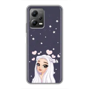Чохол Стильні дівчата на Xiaomi POCO X5 (5G) (Дівчина та серця)