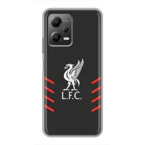 Силиконовые Чехлы принт Футбол на Xiaomi POCO X5 (5G) (Эмблема Liverpool)