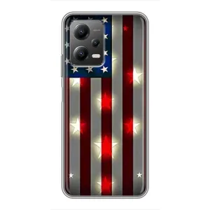 Чехол Флаг USA для Xiaomi POCO X5 (5G) (Флаг США 2)