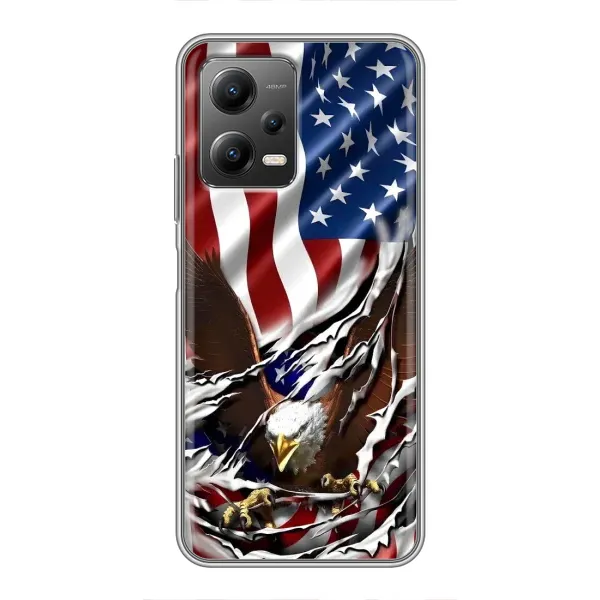 Чехол с рисунком «Флаг USA» для Xiaomi POCO X5 (5G) Чехол с рисунком «Флаг USA» для Xiaomi POCO X5 (5G)