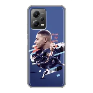 Чехол (TPU) с Футболистом на Xiaomi POCO X5 (5G) (Килиан)
