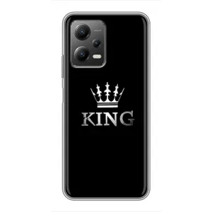 Чехол (Корона на чёрном фоне) для Поко X5 (5G) (KING)