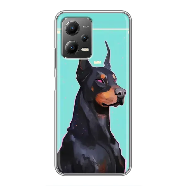 Чохол з малюнком «Король доберман» для Xiaomi POCO X5 (5G) Чохол з малюнком «Король доберман» для Xiaomi POCO X5 (5G)