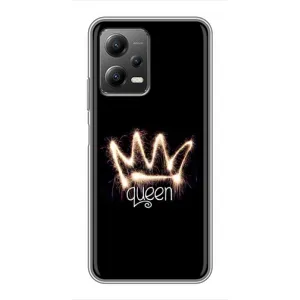 Чехол (Корона на чёрном фоне) для Поко X5 (5G) (Корона)