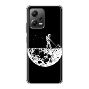 Силіконовый Чохол з принтом "Космонавти" на Xiaomi POCO X5 (5G) (Космонавт)
