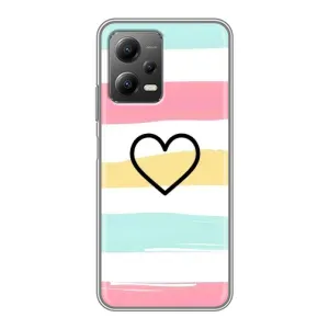 Чехлы с тематикой "Маленькие Сердечки" на Xiaomi POCO X5 (5G) (Красивое сердечко)