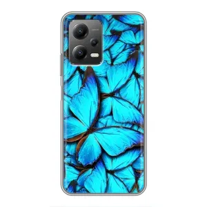 Силіконовий бампер з картинкою звірів для Xiaomi POCO X5 (5G) (Крила метеликів)