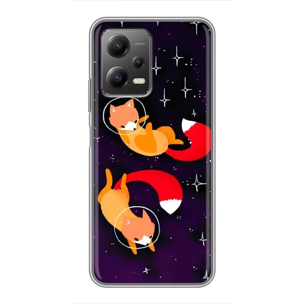 Чехол с рисунком «Лисы» для Xiaomi POCO X5 (5G) Чехол с рисунком «Лисы» для Xiaomi POCO X5 (5G)