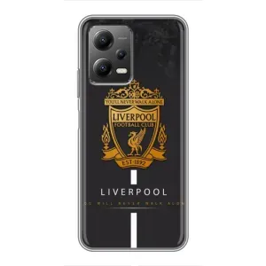 Силиконовые Чехлы принт Футбол на Xiaomi POCO X5 (5G) (Liverpool)