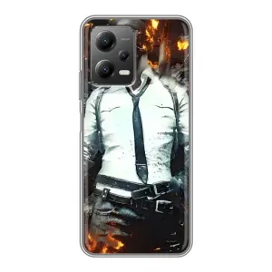 Чохол з картинкою "Герой Pubg" на Xiaomi POCO X5 (5G) (Man Пубг)