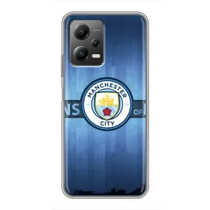 Силиконовые Чехлы принт Футбол на Xiaomi POCO X5 (5G) (ManCity)