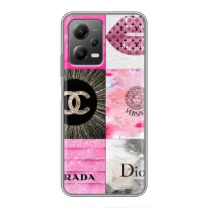 Чохол (Dior, Prada, YSL, Chanel) для Xiaomi POCO X5 (5G) (Модніца)