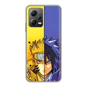Купить Чохли на телефон з принтом Anime для Xiaomi POCO X5 (5G) (Naruto Vs Sasuke)