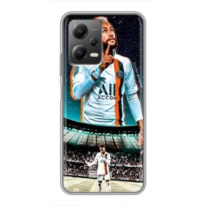 Силиконовый Чехол Xiaomi POCO X5 (5G) (Неймар ПСЖ)