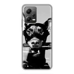 Чохол ДОБЕРМАН для Xiaomi POCO X5 (5G) (Небезпечний доберман)