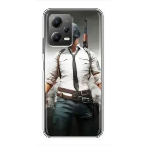 Чохол з картинкою "Герой Pubg" на Xiaomi POCO X5 (5G) (Пабг)