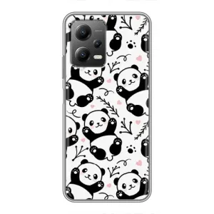 Чохли з Пандами на Xiaomi POCO X5 (5G) (Пандочки)